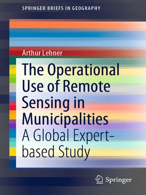 cover image of The Operational Use of Remote Sensing in Municipalities